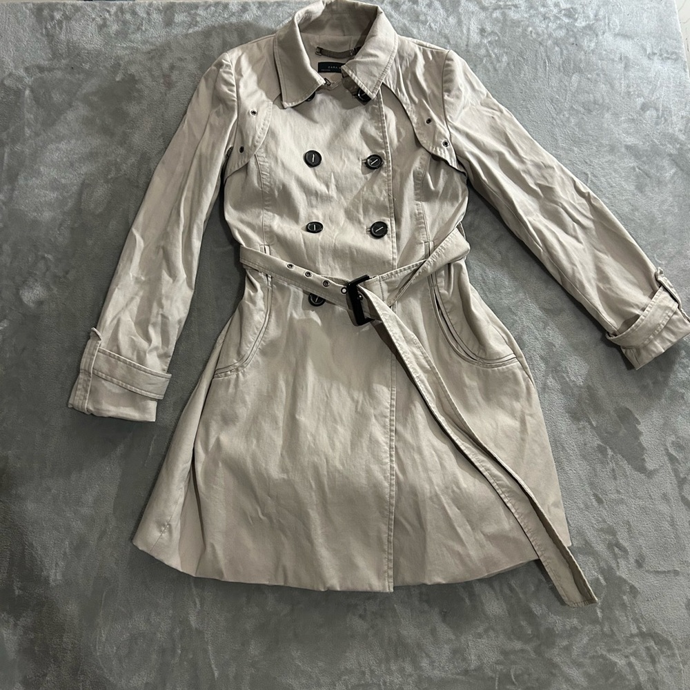 Zara Beige Trench Coat